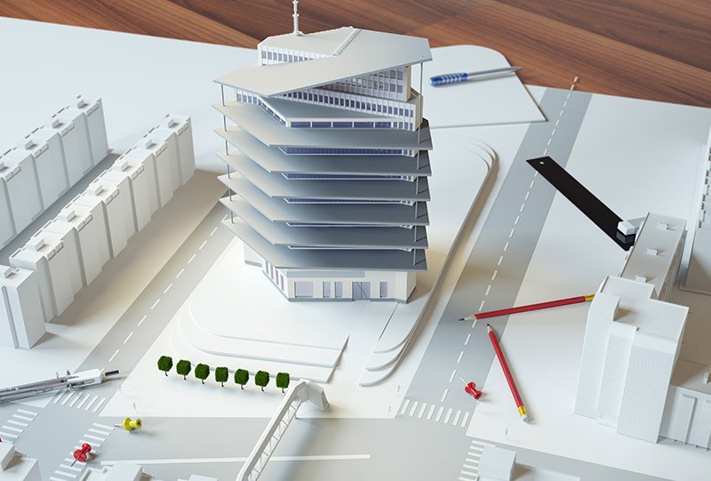 3d model of a building